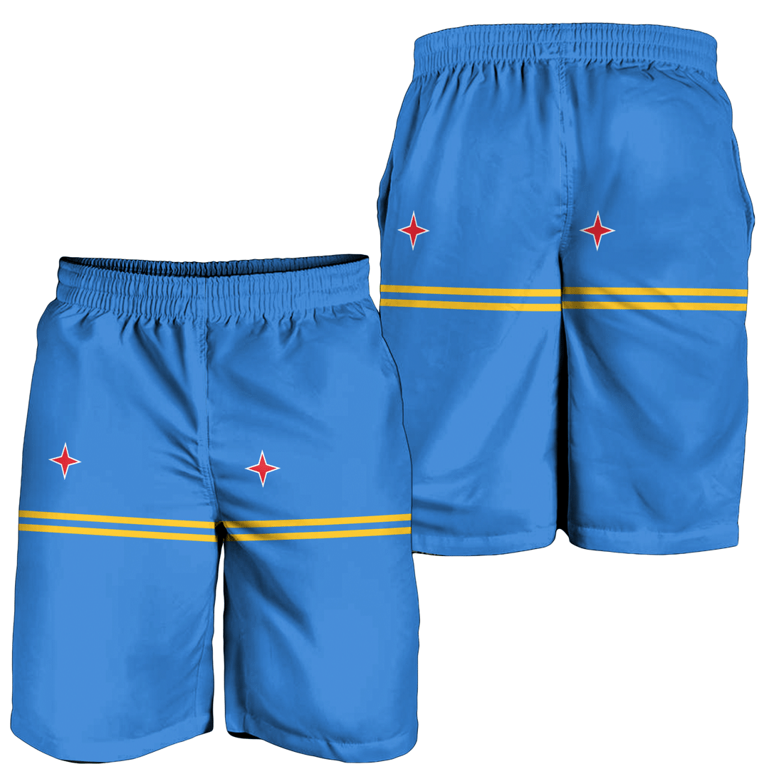 Men's Short Flag of Aruba Men's Short