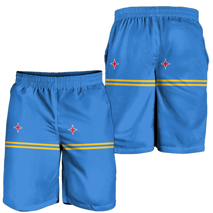 Men's Short Flag of Aruba Men's Short