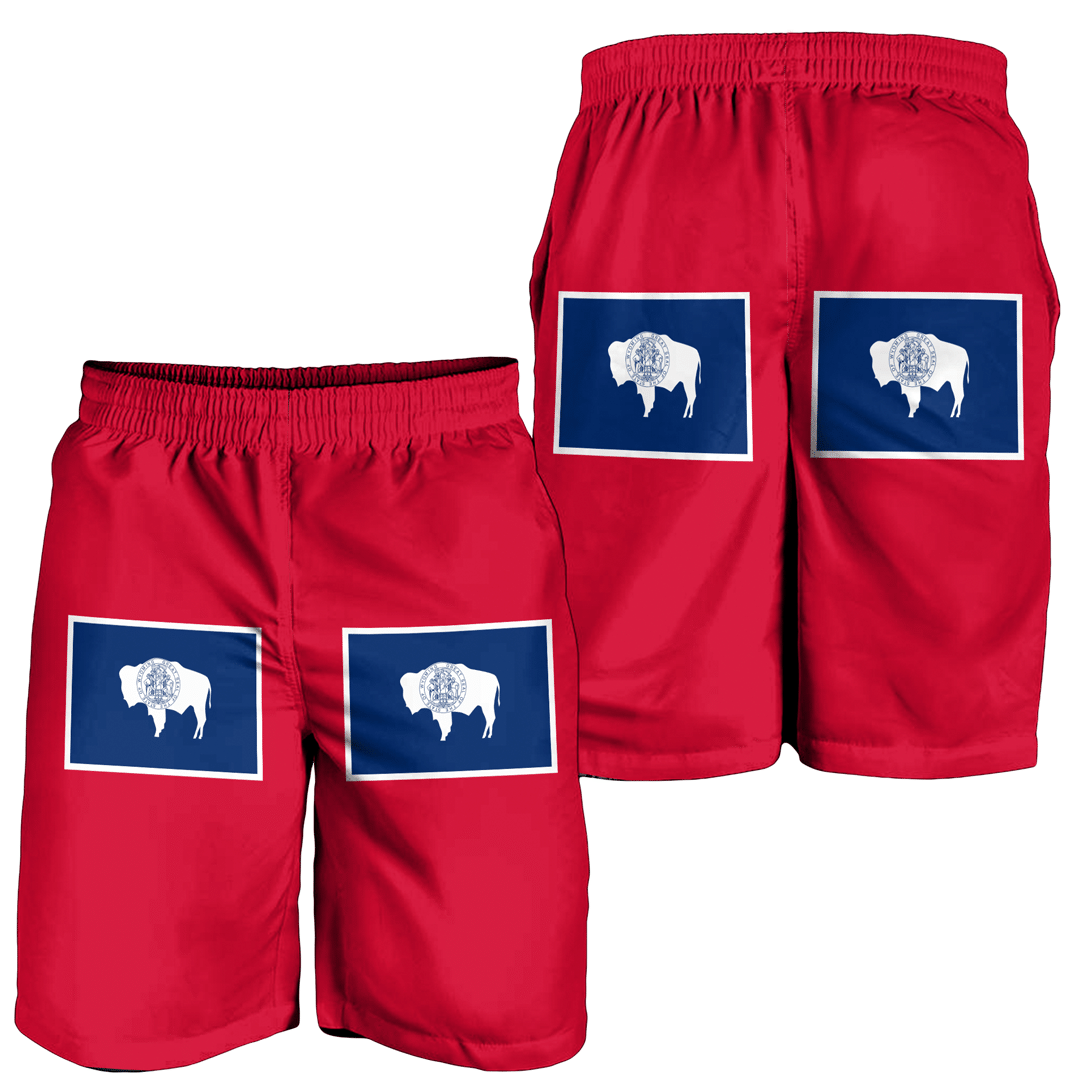 Men's Short Flag Of Wyoming Men's Short