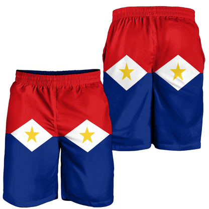 Men's Short Flag of Saba Men's Short