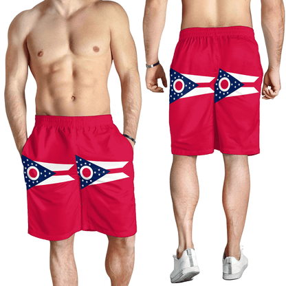 Men's Short Flag Of The U.S. State Of Ohio Men's Short