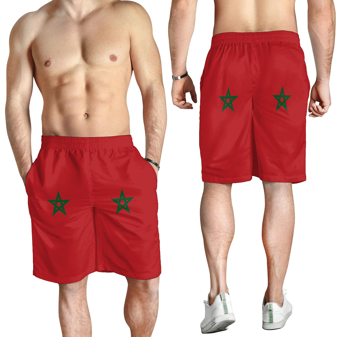 Men's Short Flag of Morocco Men's Short