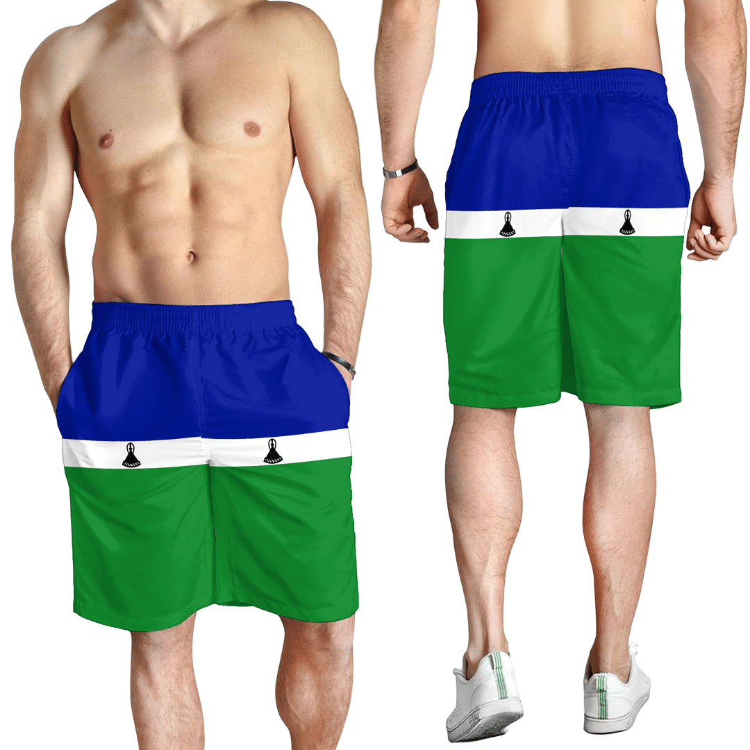 Men's Short Flag of Lesotho Men's Short
