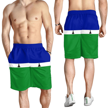 Men's Short Flag of Lesotho Men's Short
