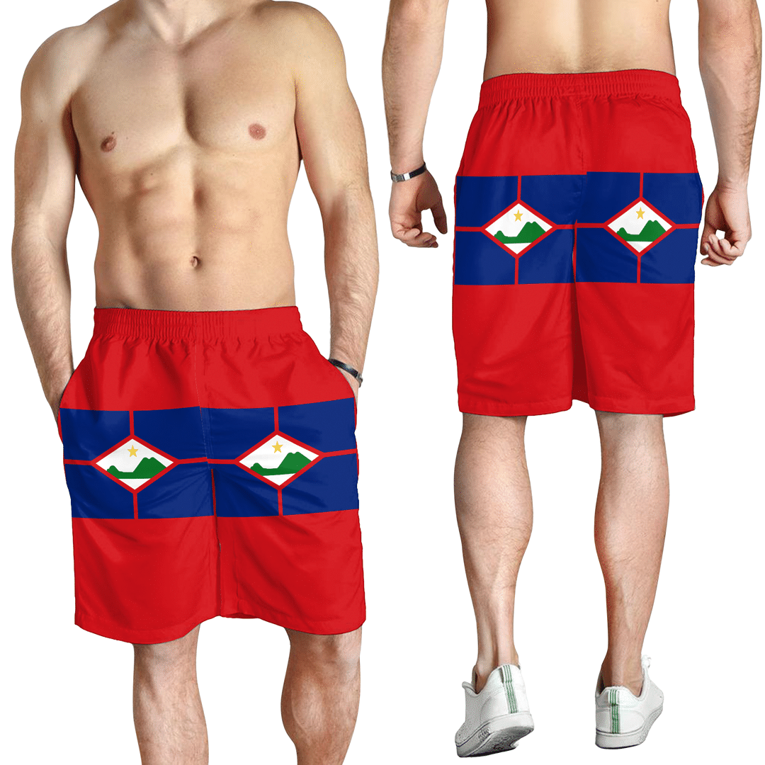 Men's Short Flag of Sint Eustatius Men's Short