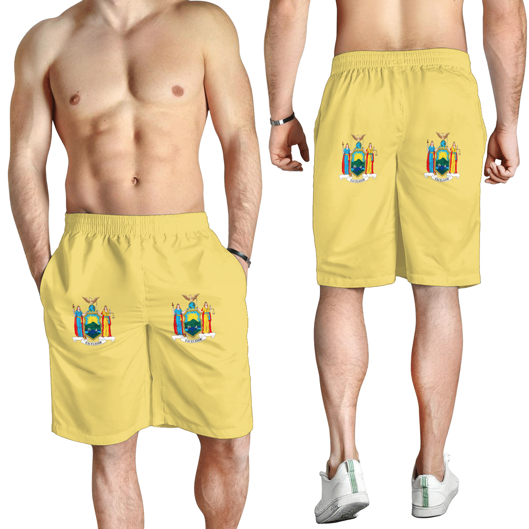 Men's Short Flag Of New York 1896 1901 Men's Short