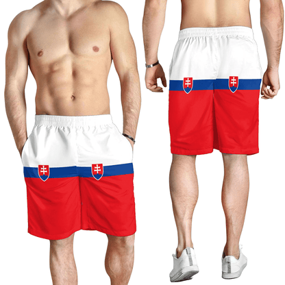 Men's Short Flag of Slovakia Men's Short