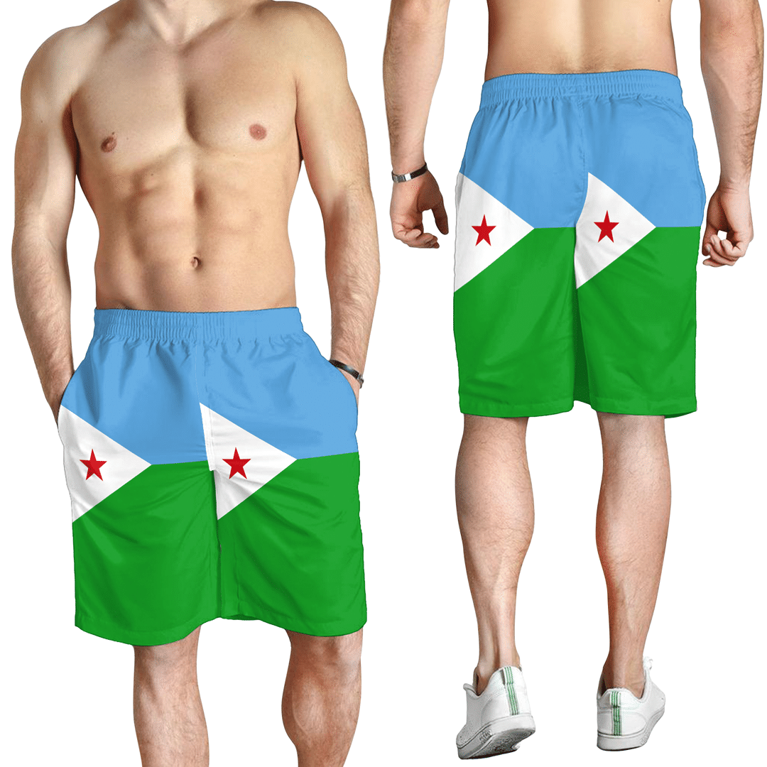Men's Short Flag of Djibouti Men's Short