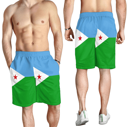 Men's Short Flag of Djibouti Men's Short