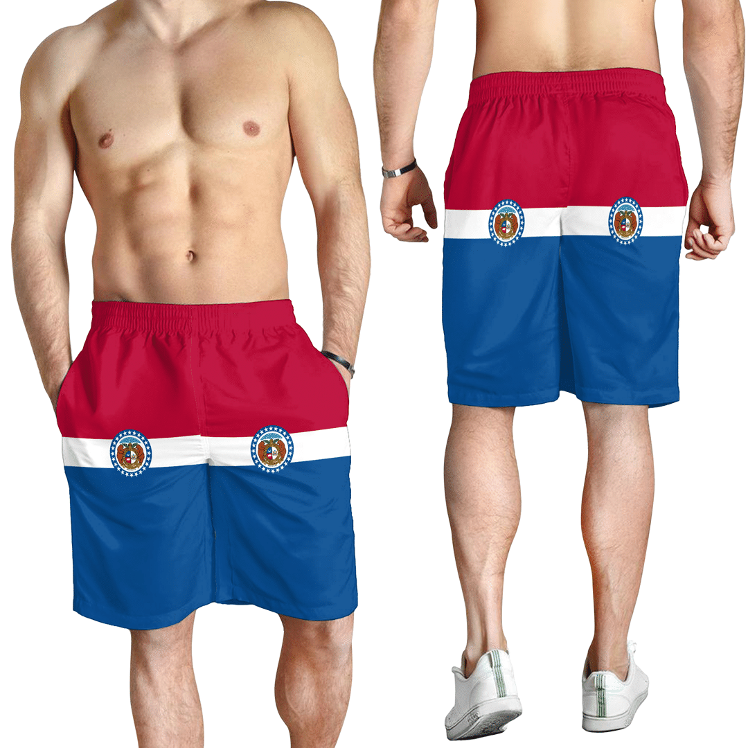 Men's Short Flag Of Missouri Men's Short