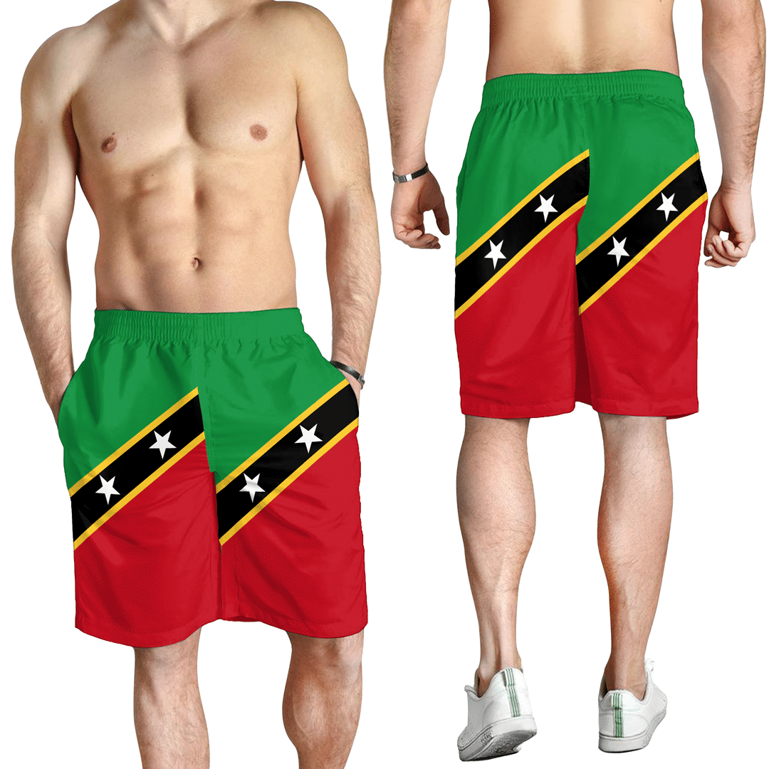 Men's Short Flag of Saint Kitts And Nevis Men's Short