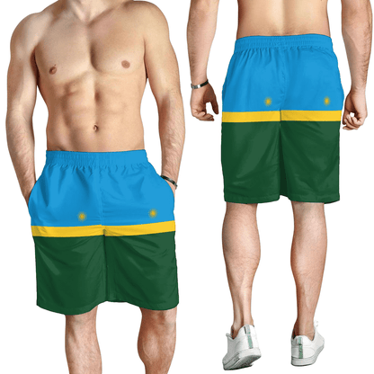 Men's Short Flag of Rwanda Men's Short
