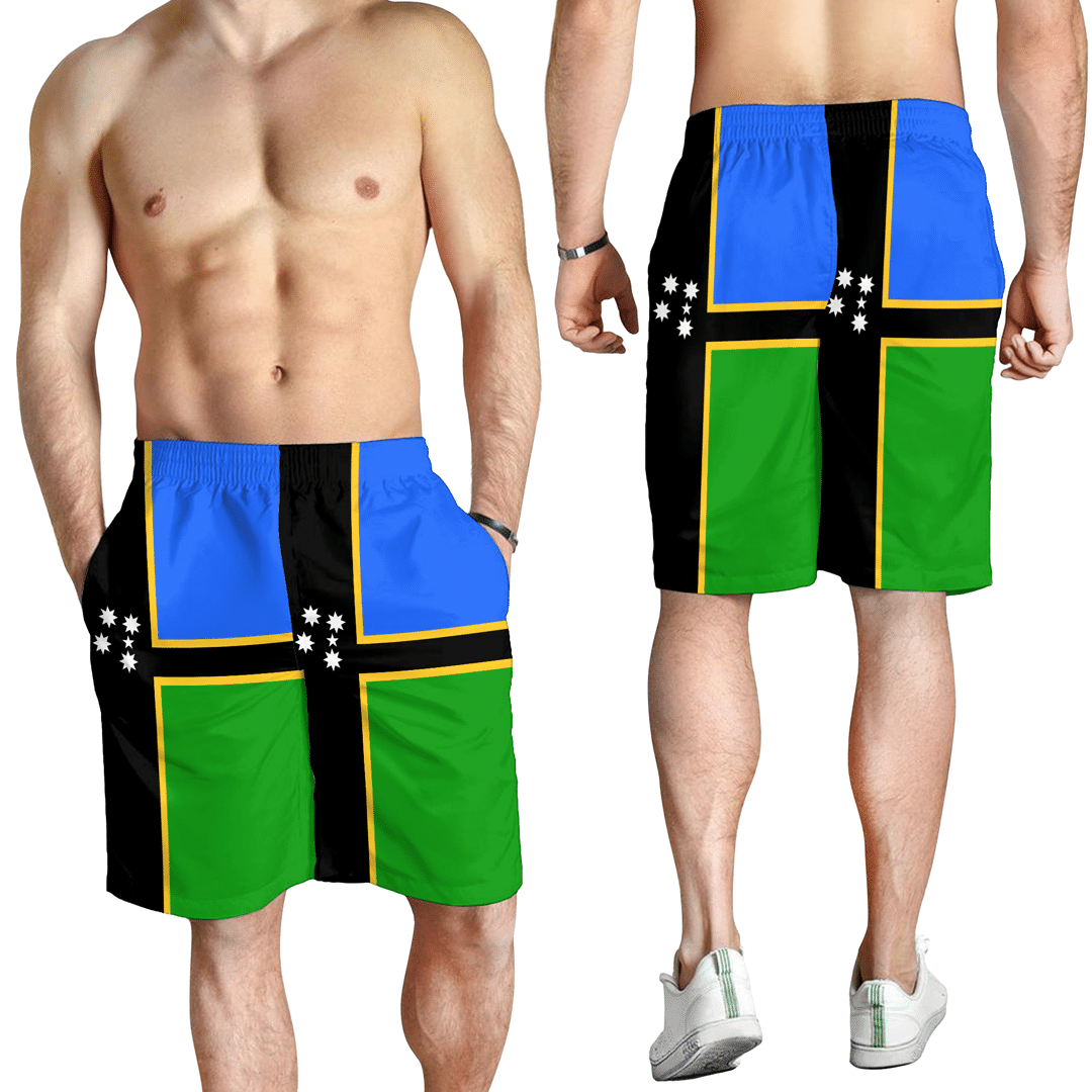 Men's Short Australia Australian South Sea Islanders Flag Men's Short