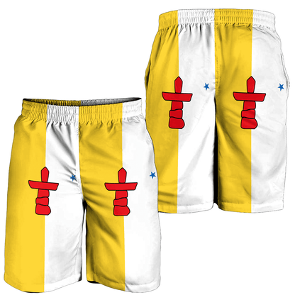 Men's Short Canada Flag Of Nunavut Men's Short