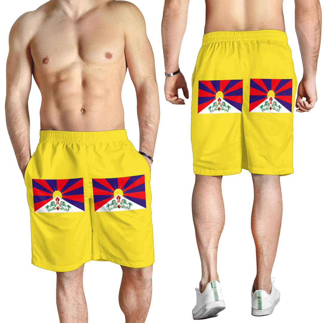 Men's Short Flag of Tibet Men's Short