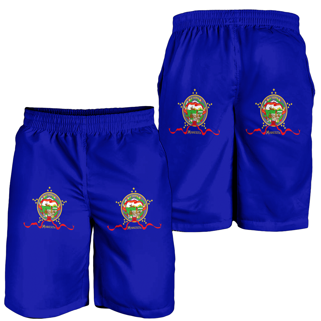 Men's Short Flag Of Minnesota Designed In 1893 Men's Short