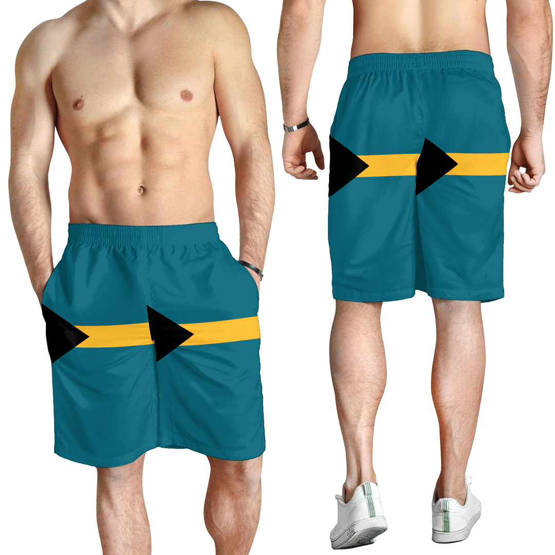 Men's Short Flag of The Bahamas Men's Short