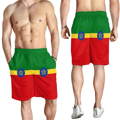 Men's Short Flag of Ehiopia Men's Short