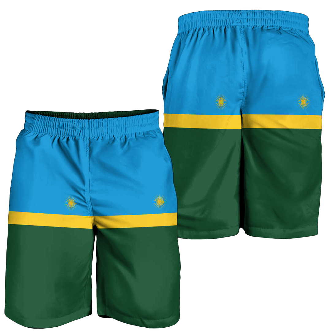 Men's Short Flag of Rwanda Men's Short
