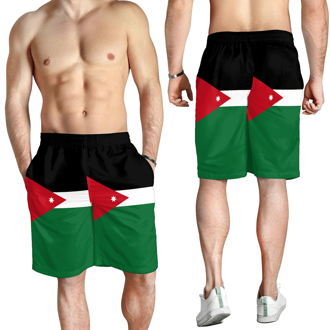 Men's Short Flag of Jordan Men's Short