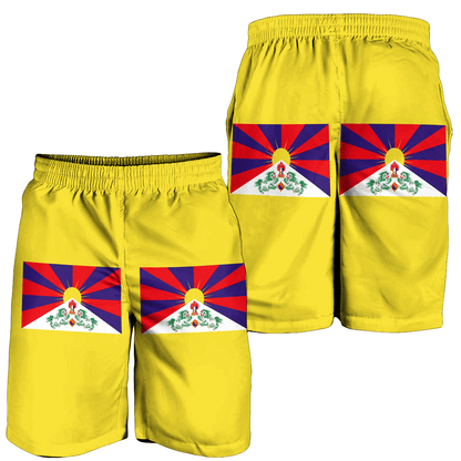 Men's Short Flag of Tibet Men's Short