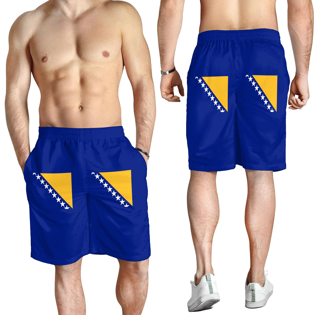 Men's Short Flag of Bosnia And Herzegovina Men's Short