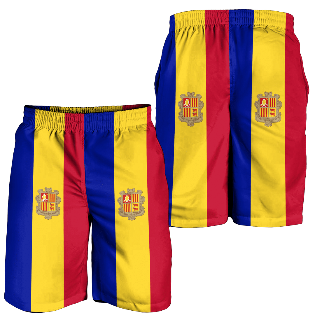 Men's Short Flag of Andorra Men's Short