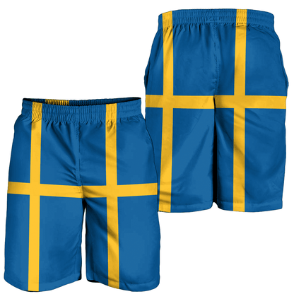 Men's Short Flag of Sweden Men's Short