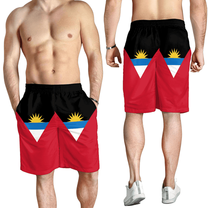 Men's Short Flag of Antigua Barbuda Men's Short