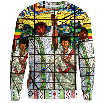Clothing Ethiopian Orthodox Flag Sweatshirts