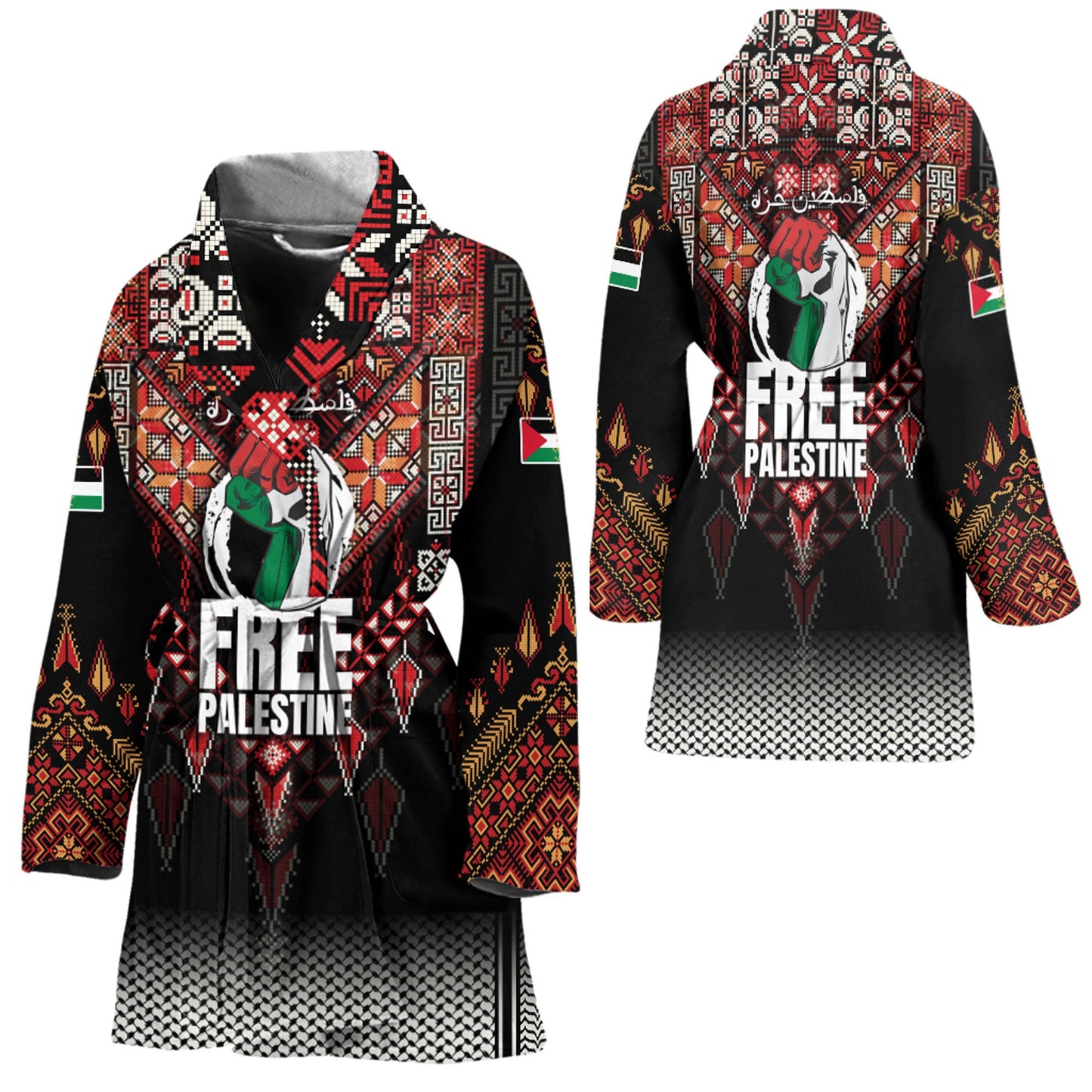 Haiti Special Grunge Flag Pullover Hoodie