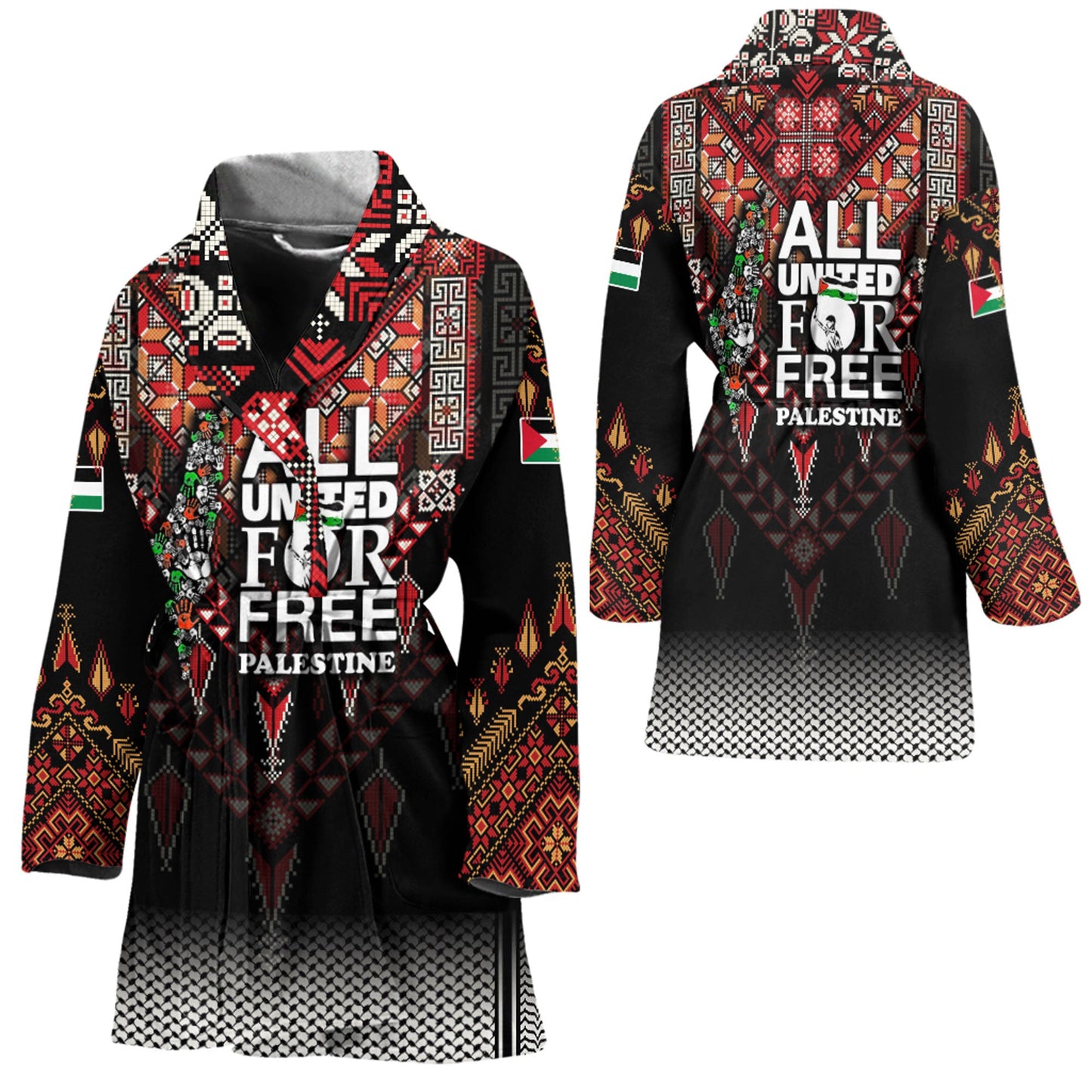 Haiti Special Grunge Flag Pullover Hoodie
