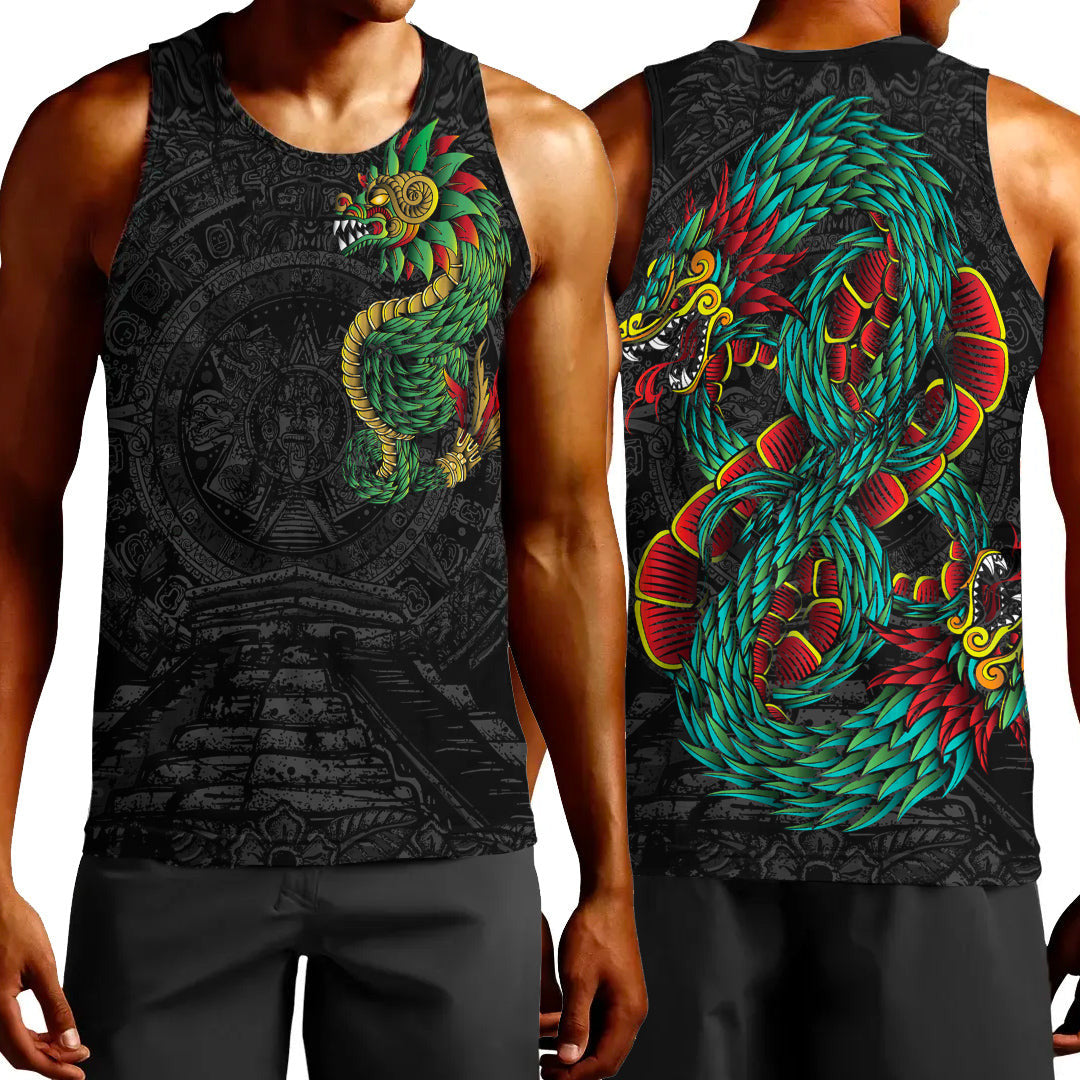 Clothing Quetzalcoatl Mexican Aztec Tank Top