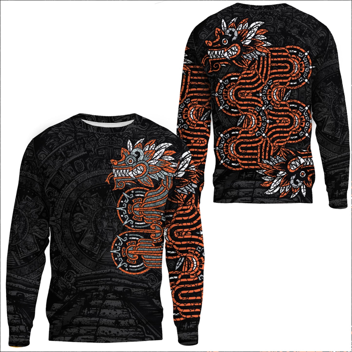 Clothing Mexico Quetzalcoatl Mexican God Aztec Sweatshirts