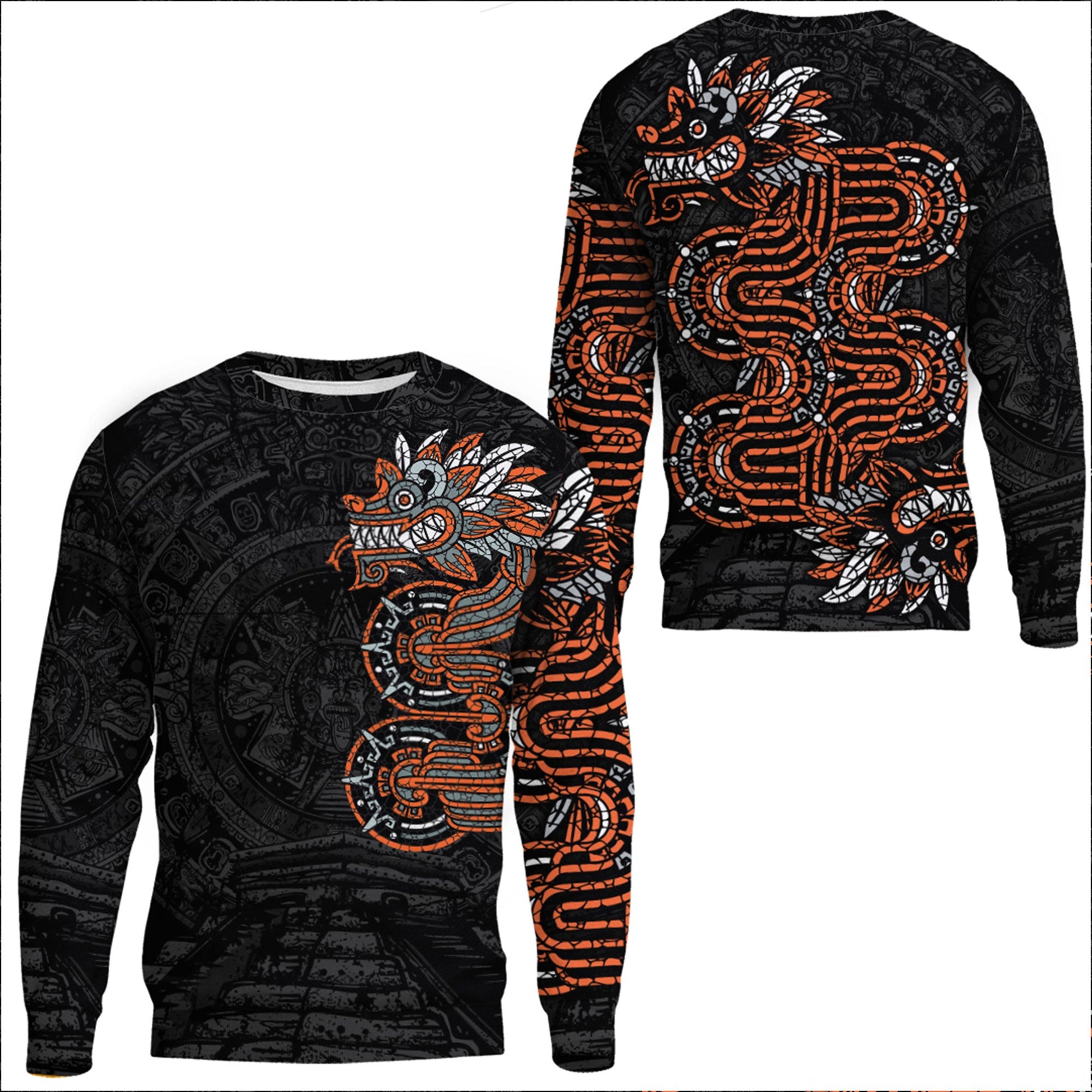 Clothing Mexico Quetzalcoatl Mexican God Aztec Sweatshirts
