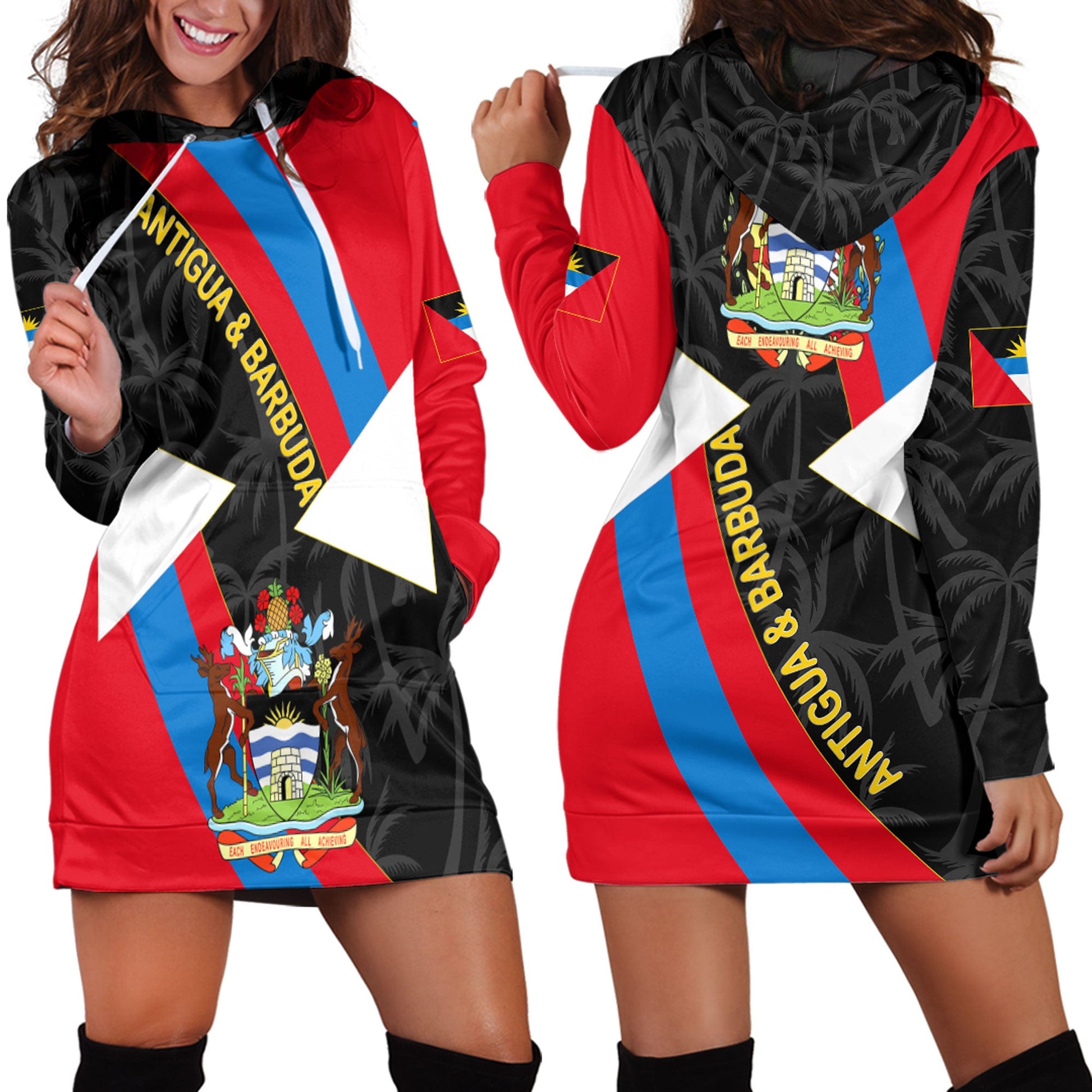 Clothing Antigua and Barbuda Hoodie Dress