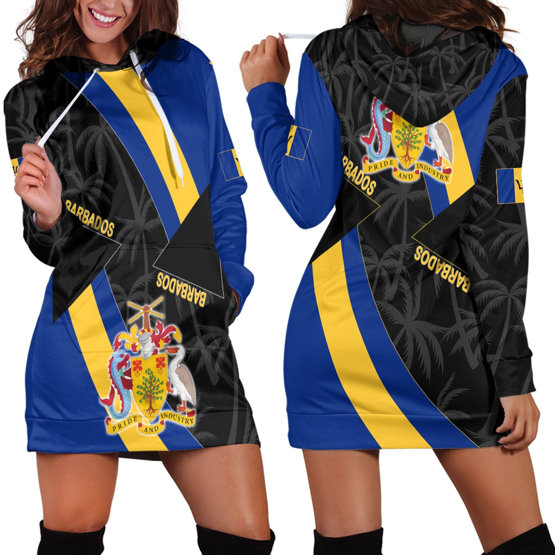 Clothing Barbados Hoodie Dress