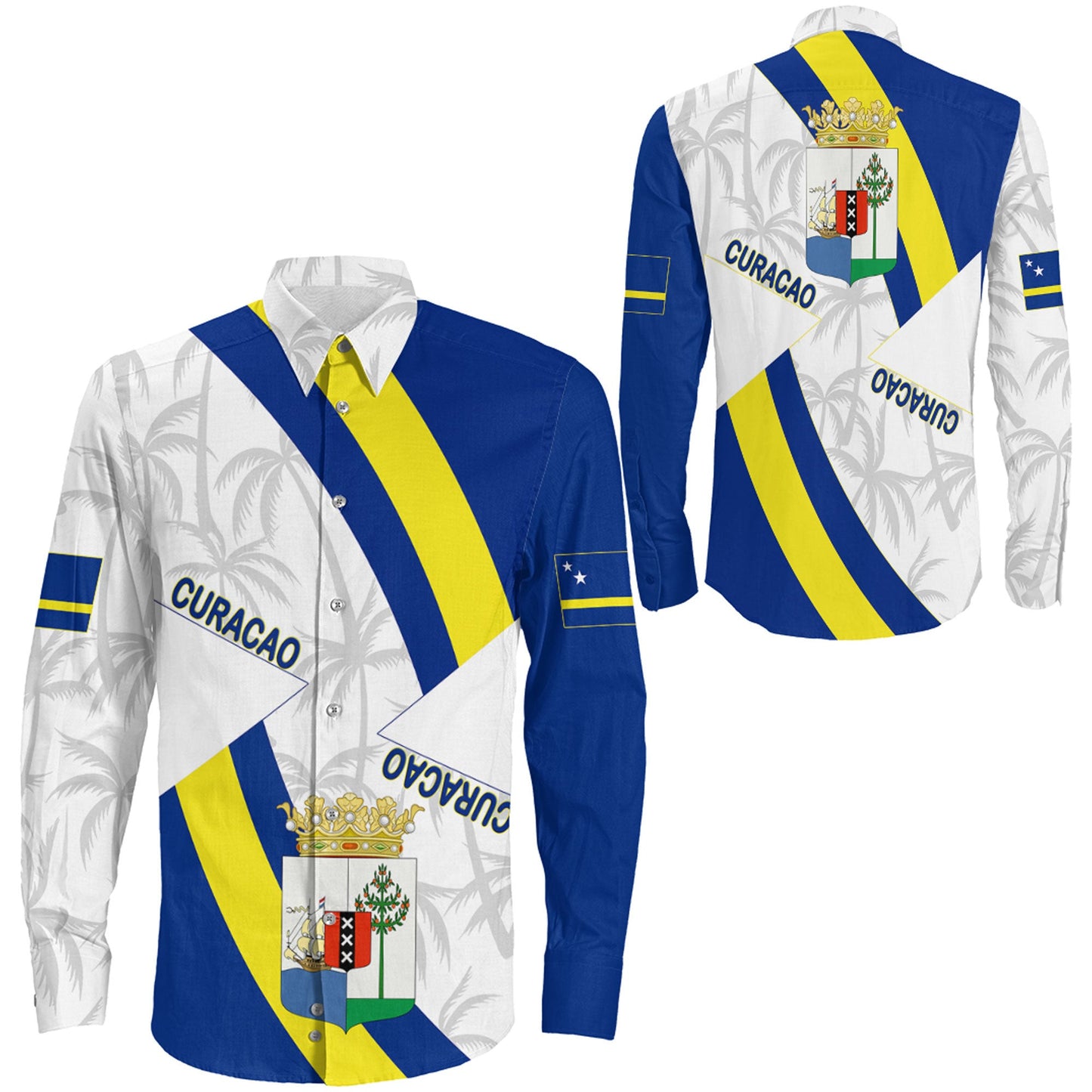Clothing Cuaracao Long Sleeve Button Shirt