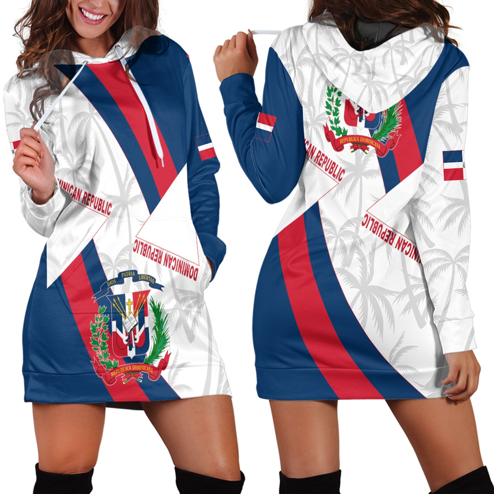 Clothing Dominican Republic Hoodie Dress