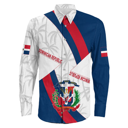 Clothing Dominican Republic Long Sleeve Button Shirt
