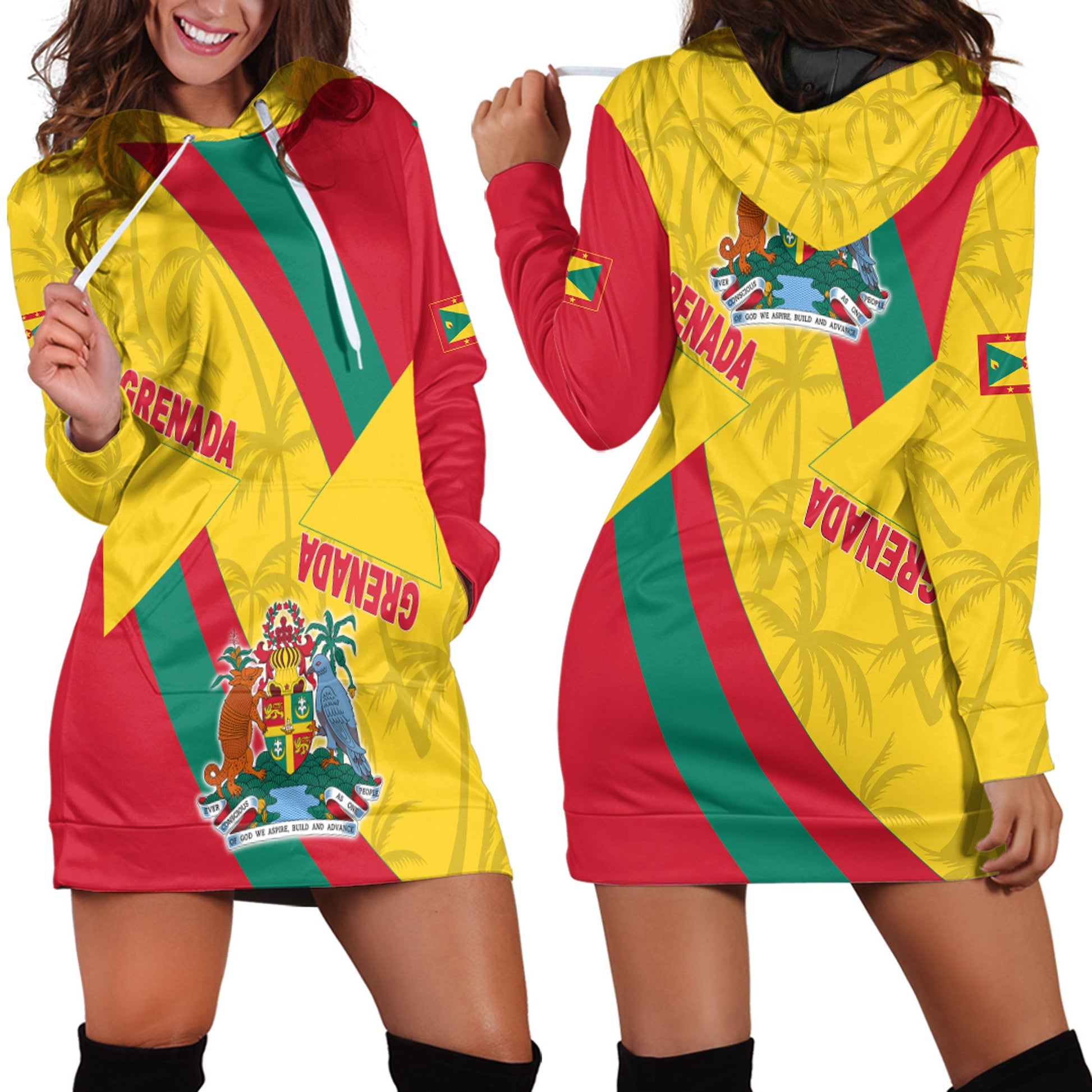 Clothing Grenada Hoodie Dress
