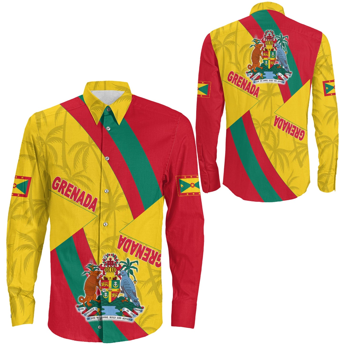 Clothing Grenada Long Sleeve Button Shirt