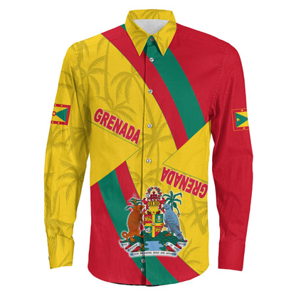 Clothing Grenada Long Sleeve Button Shirt