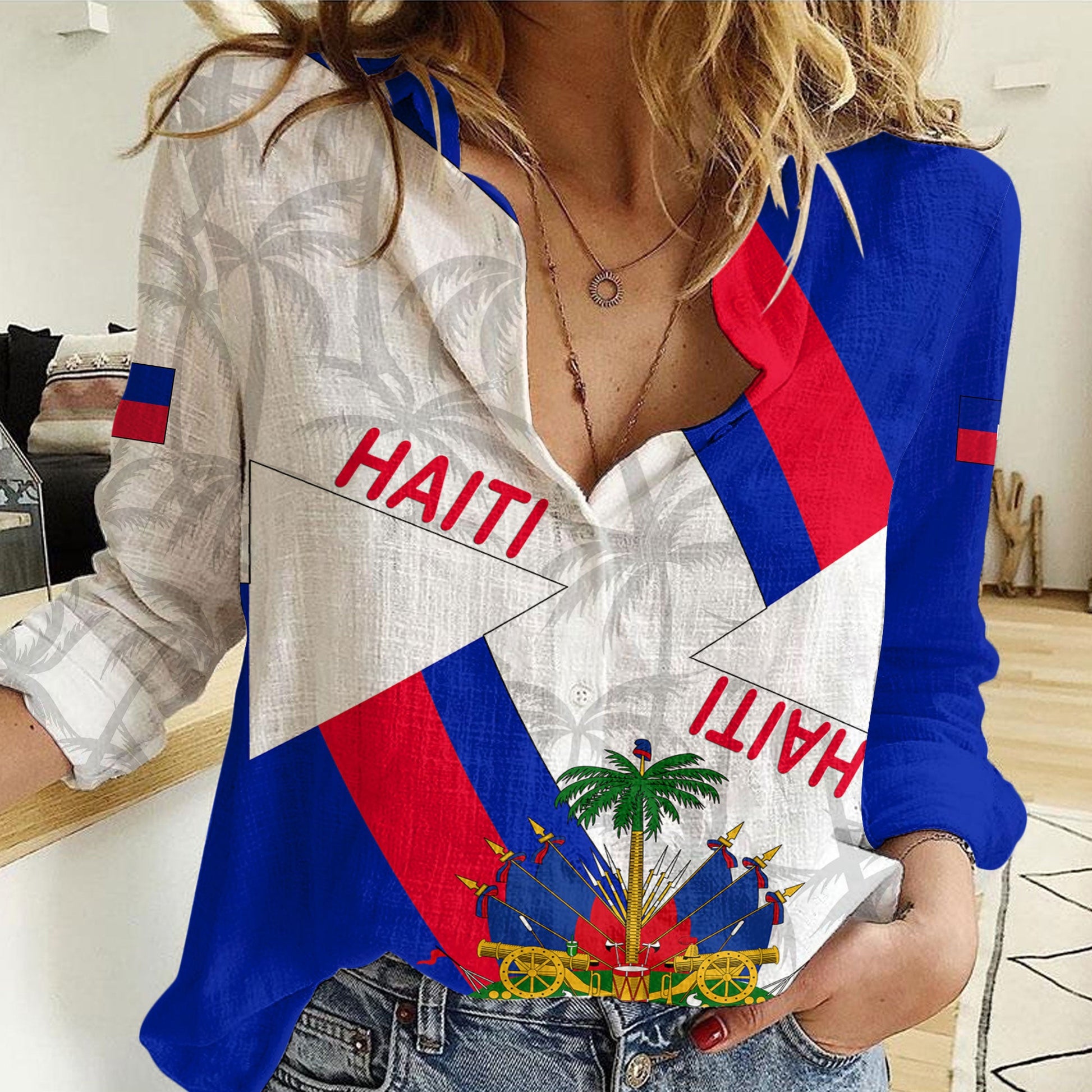 Clothing Haiti Women Casual Shirt