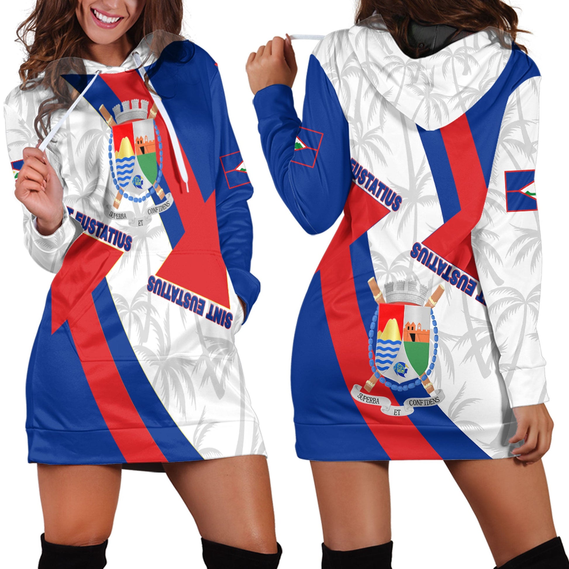 Clothing Sint Eustatius Hoodie Dress