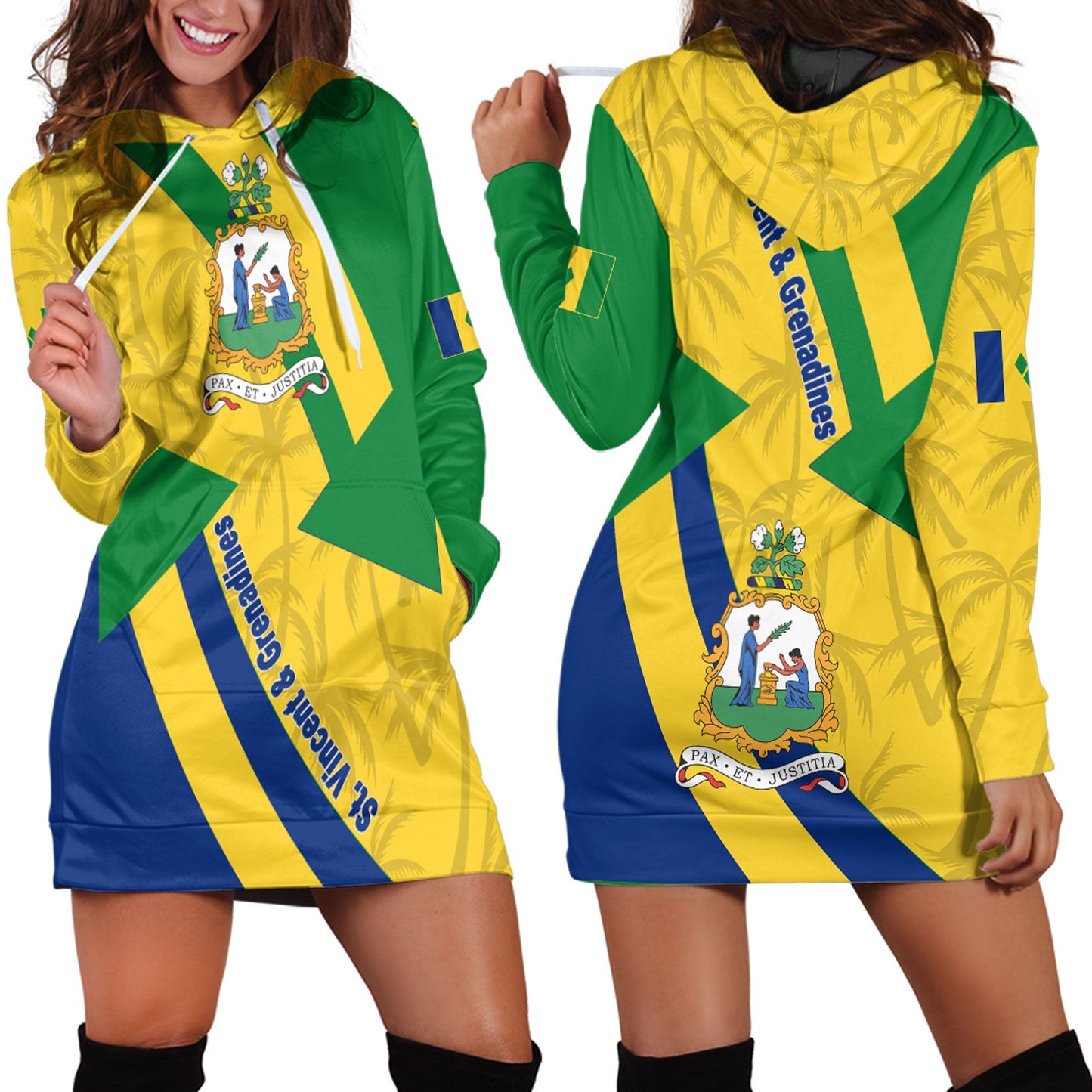 Clothing St. Vincent and Grenadines Hoodie Dress