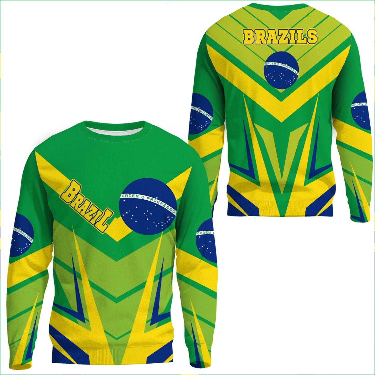 Clothing Brazils Sport Style Sweatshirts