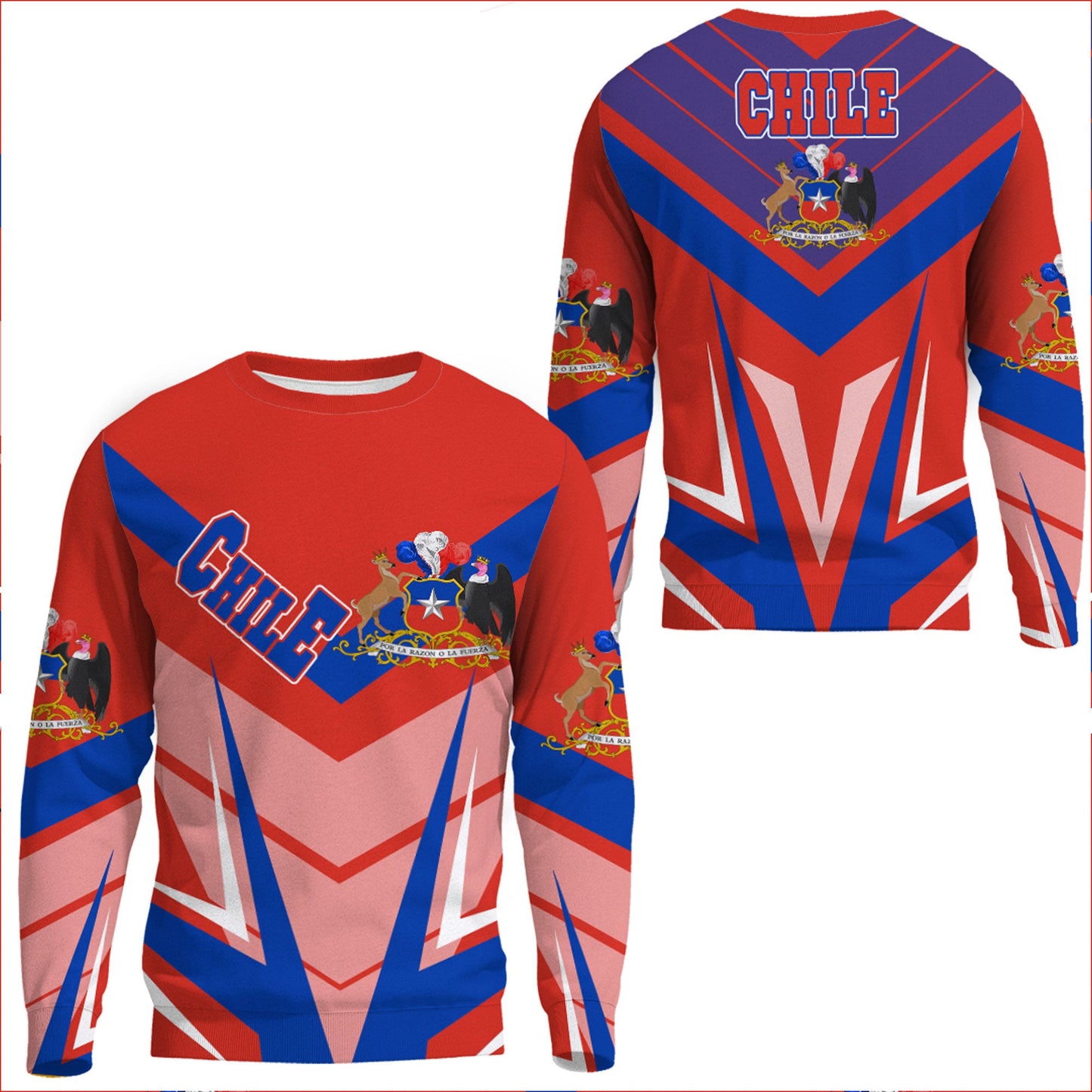 Clothing Chile Sport Style Sweatshirts