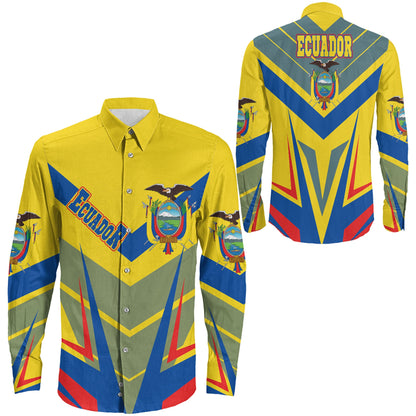 Clothing Ecuador Sport Style Long Sleeve Button Shirt