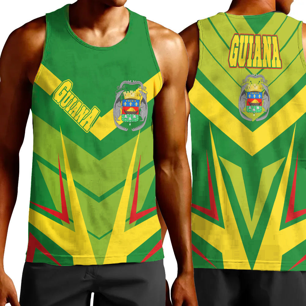 Clothing French Guiana Sport Style Tank Top